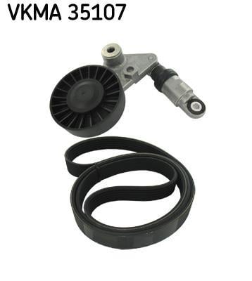 Kit de courroie d'accessoire (Courroie d’alternateur) SKF ref. VKMA 35107